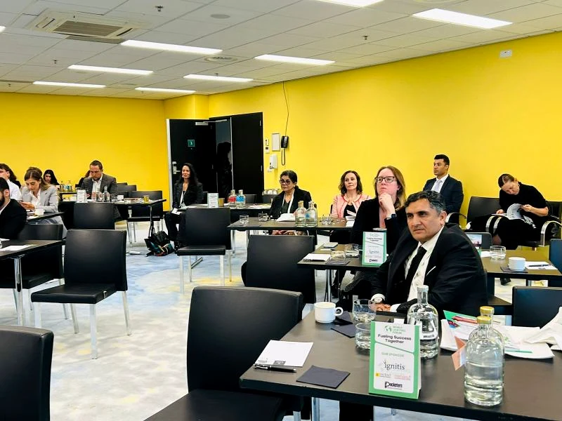 Delegates taking part in a WLF Europe 2025 discussion
